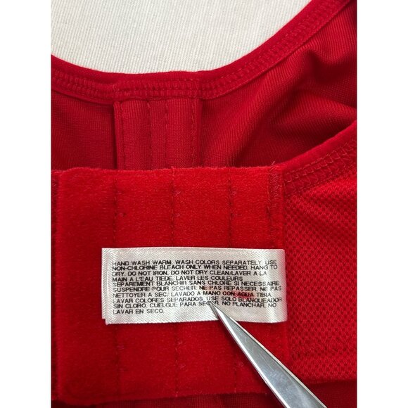 Wacoal Red Underwire Full Coverage Bra 34DD Adjustable Straps - Picture 5 of 8